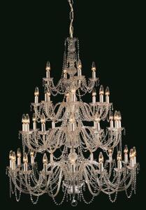 CP06033/40CH Crystal Preciosa 40 Light Chandelier