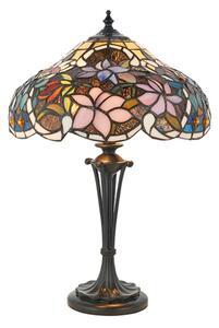 Interiors 1900 64327 Sullivan Tiffany Small Table Lamp - Height: 450mm