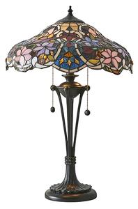 Interiors 1900 64326 Sullivan Tiffany Medium Table Lamp: Height - 640mm