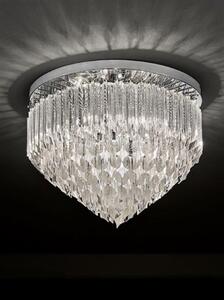 Franklite Valentina FL2268/6 6 Light Crystal Flush Ceiling Lamp