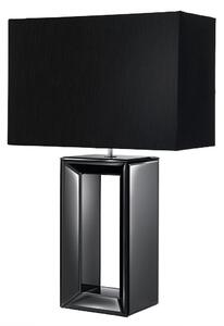 Searchlight 1610BK Large Black Mirror Table Lamp With Shade