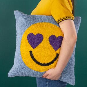 Smile Cushion Purple