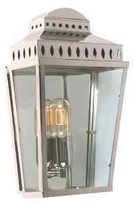 Mansion House Outdoor Lantern, Polished Nickel MANSION-HOUSE-PN