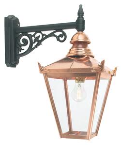 Norlys CS2-COPPER Chelsea Wall Lantern Copper with Clear Lens
