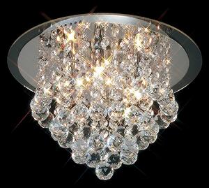 IL30008 Atla Transparent 4 Light Ceiling Light