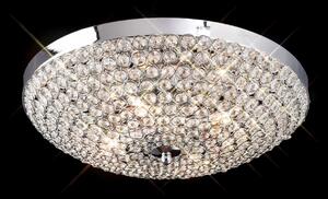 IL30187 Ava 4 Light Flush Crystal Ceiling Light
