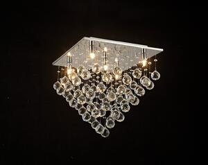 IL30788 Colorado 5 Light Square Flush Ceiling Light
