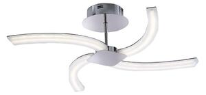 M3561 On LED 4 Light Semi Flush Ceiling Light in Chrome