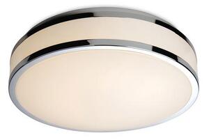Firstlight 8342CH Atlantis LED Flush Bathroom Ceiling Light with Chrome