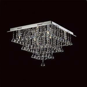 Impex CFH301171/08/PL/CH Parma 8 Light Flush Ceiling Light