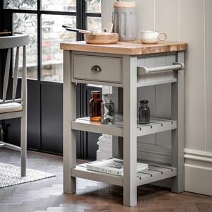 Elda Butchers Block Table Taupe