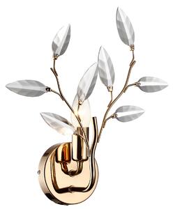 Willow 1 Light Wall Light Fitting In French Gold