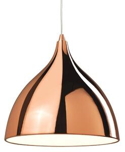 Firstlight 5746CP Cafe Contemporary Polished Copper Ceiling Pendant