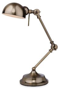 Firstlight 2305AB Beau Adjustable Table Lamp in Antique Brass