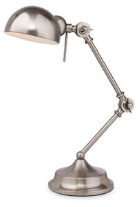 Firstlight 2305BS Beau Adjustable Table Lamp in Brushed Steel