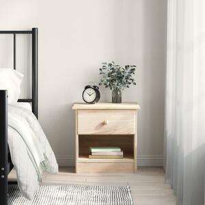Bedside Cabinet ALTA 43x35x40.5 cm Solid Wood Pine
