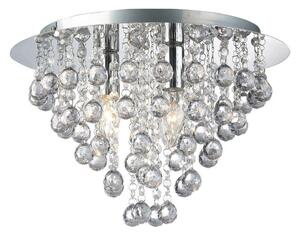 Palazzo 3 Light Round Acrylic Flush Chandelier Ceiling Light