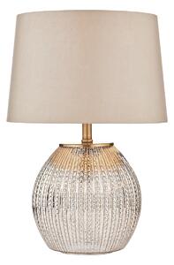 Dar SON4232 Sonia Table Lamp with Silk Shade