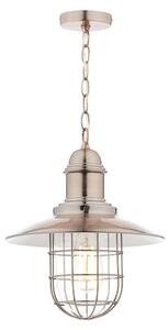 Dar TER0164 Terrace Copper Ceiling Pendant Light