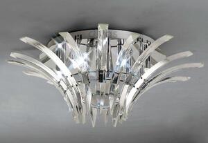 Diyas IL50442 Sinclair Low Ceiling Light in Polished Chrome Finish