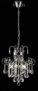 Diyas IL31055 Rosina Ceiling Pendant Light in Polished Chrome Finish