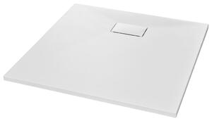 Shower Base Tray SMC White 80x80 cm