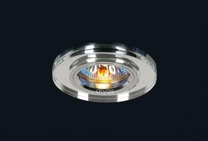 Diyas IL30806CH Clear Crystal Recessed Round Downlights Fascia