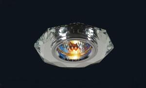 Diyas IL30814CH Clear Crystal Recessed Hexagonal Downlight Fascia
