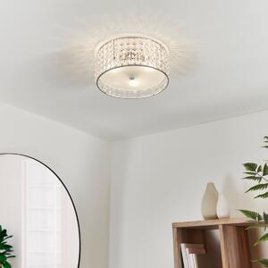 Endon 61252 Belfont Crystal Bathroom Ceiling Flush Light IP44