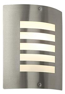 Saxby ST031F Bianco Wall Light in Brushed Stainless Steel