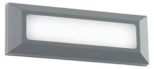 Saxby EL-40103 Severus Rectangle Guide Outdoor Wall Light in Grey