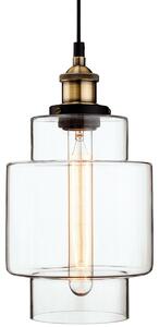 Firstlight Modern Vintage Style Glass Ceiling Pendant Light Shade - 3475AB