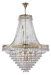 Searchlight 9112-102GO Versailles 19 Light Crystal Chandelier Gold Finish