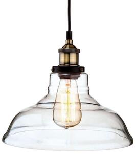 Firstlight Modern Vintage Style Glass Ceiling Pendant Light Shade - 3472AB