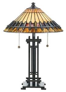 QZ/CHASTAIN/TL Chastain Tiffany Bronze 2 Light Table Lamp