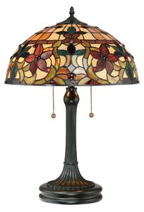 QZ-KAMI-TL Kami Tiffany Bronze 2 Light Table Lamp