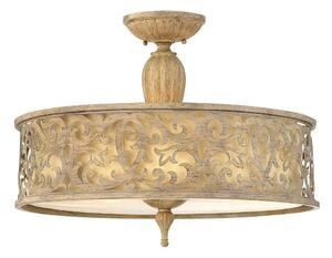 HK/CARABEL/SF/L Carabel 3 Light Champagne Large Semi Flush Light