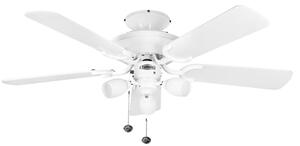 Fantasia 111825 Mayfair 42" Ceiling Fan In White With Amorie Light