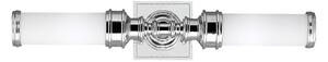FE-PAYN-OR2-BATH Payne Ornate 2 Light Polished Chrome Bathroom Wall Light