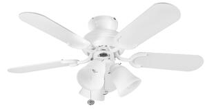 Fantasia 110194 Capri 36" Ceiling Fan In White With Belmont Light