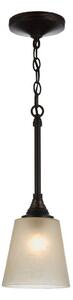FE/ARBOR CREEK/P Arbor Creek 1 Light Bronze and Brass Mini Pendant