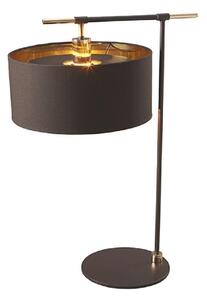 BALANCE/TL BRPB Balance Table Lamp In Brown And Polished Brass