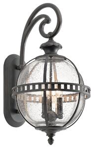 KL-HALLERON-2M Halleron 3 Light Wall Lantern In Londonderry