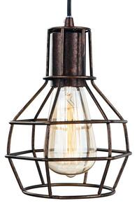 Firstlight 5913RB Clipper Pendant Ceiling Light In Rustic Brown