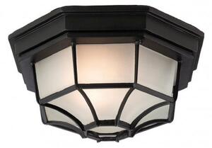 Firstlight F609BK Panel Flush Ceiling Light In Black