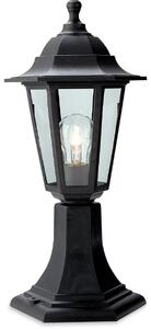 Firstlight 8350BK Malmo Coastal Pillar Light In Black Resin