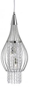 Searchlight 3242-2CC Rocket 2 Light Ceiling Pendant Light In Chrome
