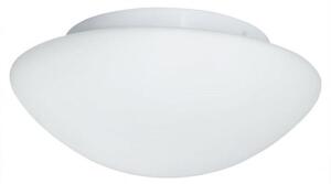 Searchlight 1910-35 Flush Ceiling Light In White With Opal Glass - Diameter: 350mm