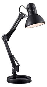 Searchlight 2429BK Hobby 1 Light Table Lamp In Shiny Black