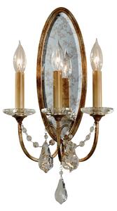 FE-VALENTINA-W3 Valentina 3 Light Wall Light In Oxidised Bronze